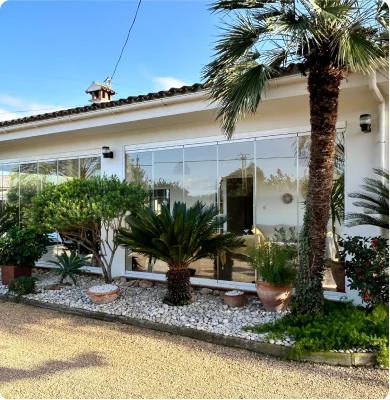 Cerramiento zona jardín