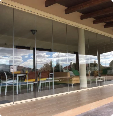 Cerramiento patio exterior